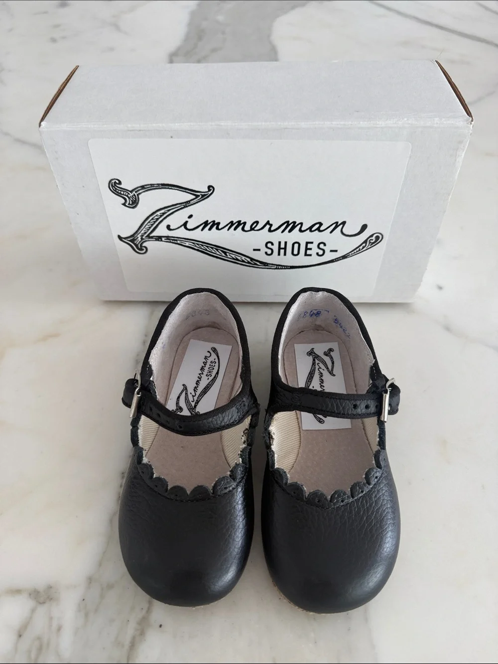 Zimmermann Shoes Scalloped Mary Jane - Black, Size 5